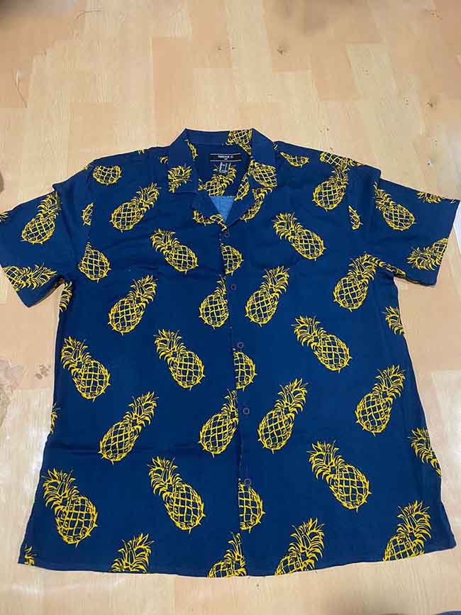 M11594 | FOREVER 21 Mens Printed Rayon Shirts