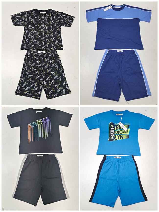 B16602 | Minoti Boys and Girls Short Sets
