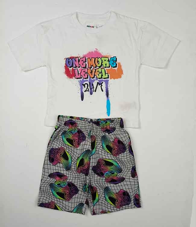 B16602 | Minoti Boys and Girls Short Sets