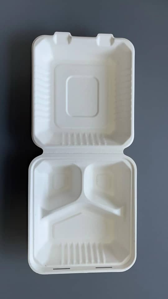 Sugarcane Bagasse Clamshell