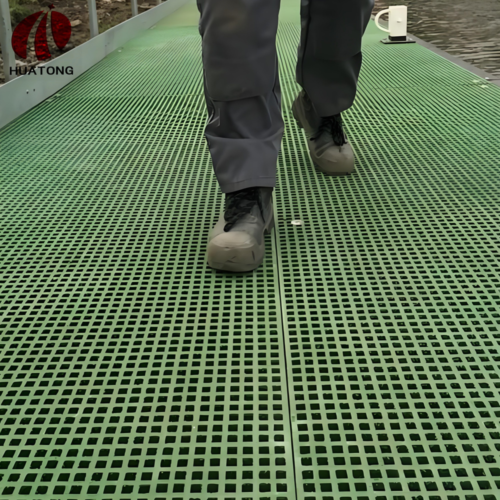 Frp Grating - Color: Green