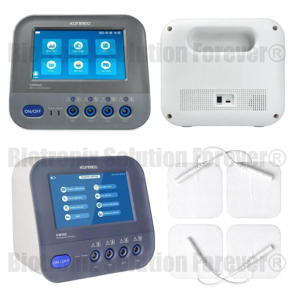 Konmed KM-560 Professional Biofeedback Machine for Therapy