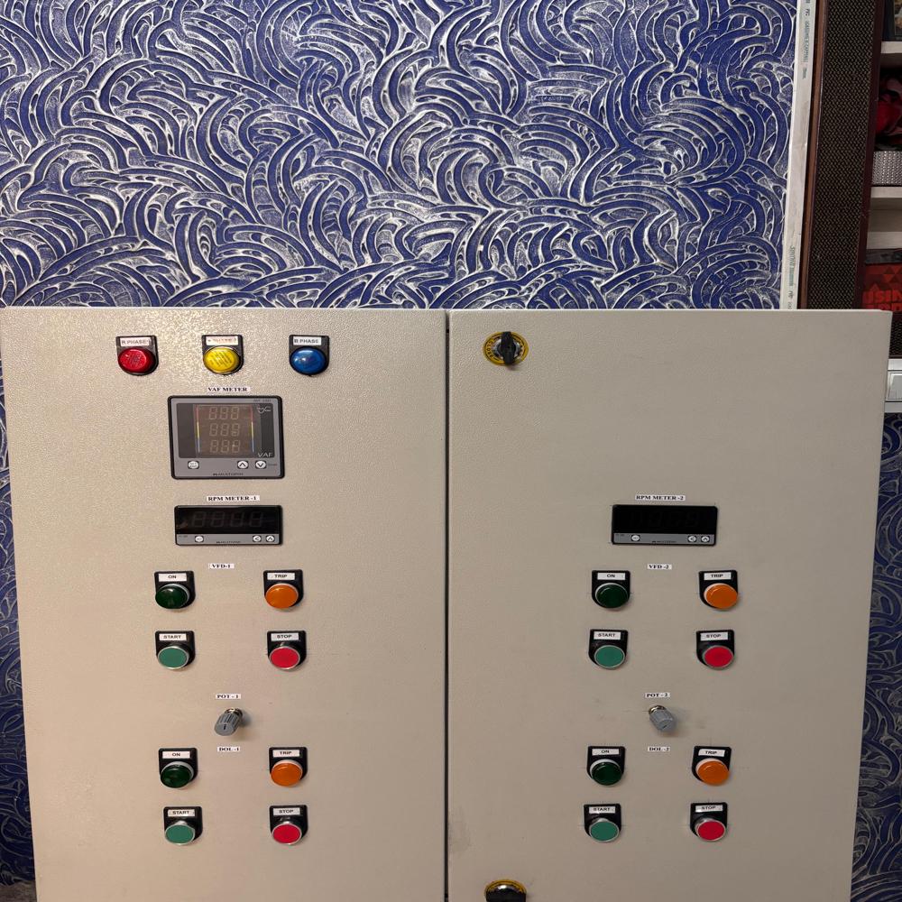 Vfd Drive Panel - Surface Color: White