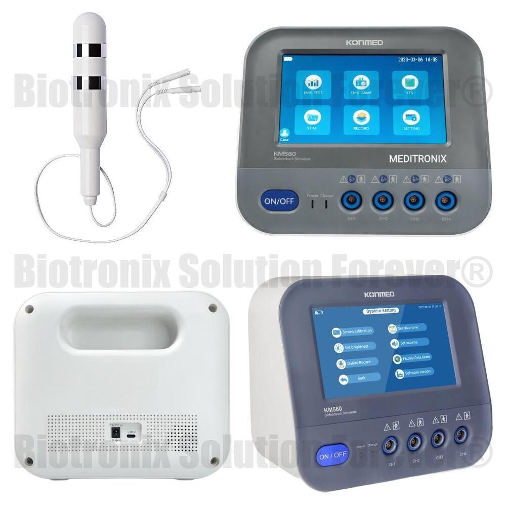 Konmed KM-560 Clinical EMG Biofeedback Device with Gaming