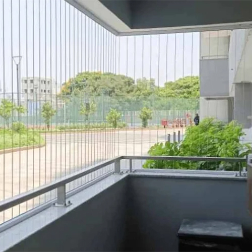 Balcony Invisible Grill Installation Service