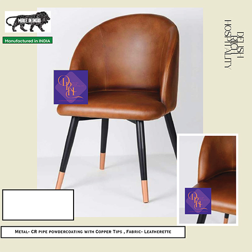 Leatherette Fabric Chair