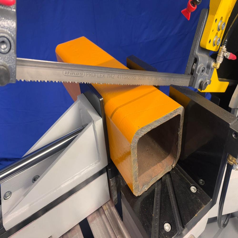 Swing Type Metal Cutting Semi Auto Band Saw Machine