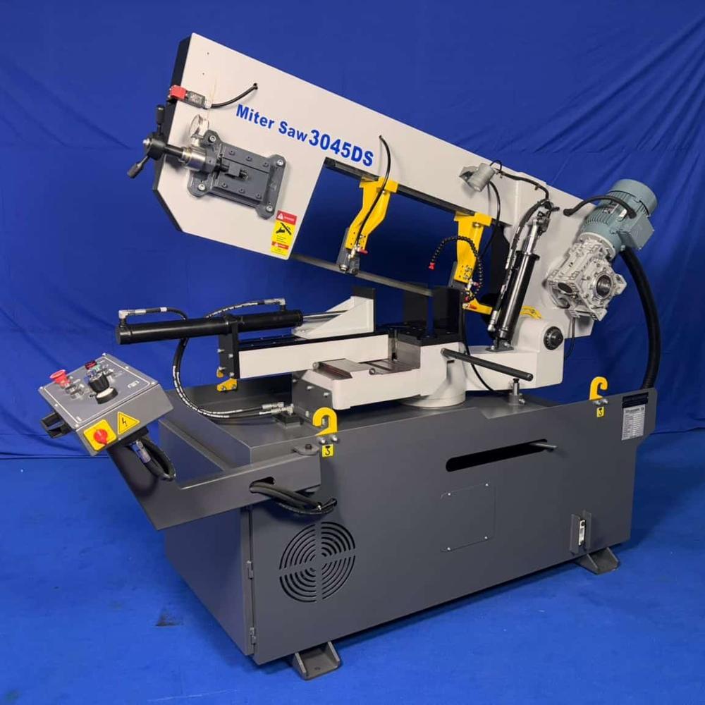 Swing Type Metal Cutting Semi Auto Band Saw Machine