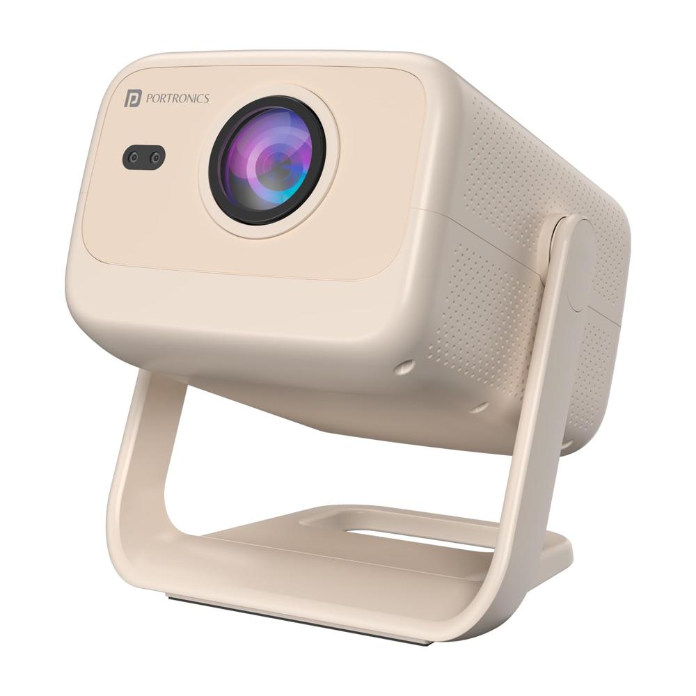 Portronics Beem 480 Smart LED Projector with 1080p Full HD Resolution, 5100 Lumens, 4K