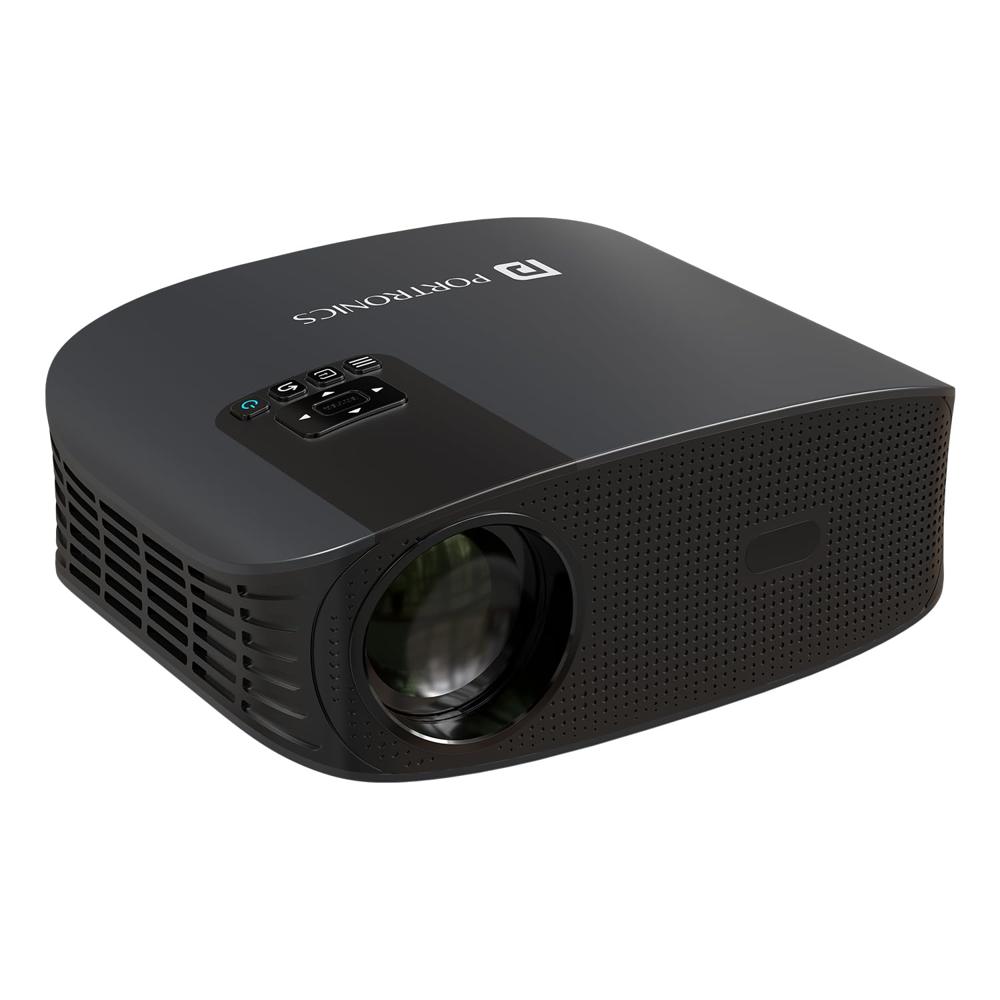 Portronics Beem 490 Smart LED Projector with 1080p Full HD, Streaming Apps (Netflix, Prime