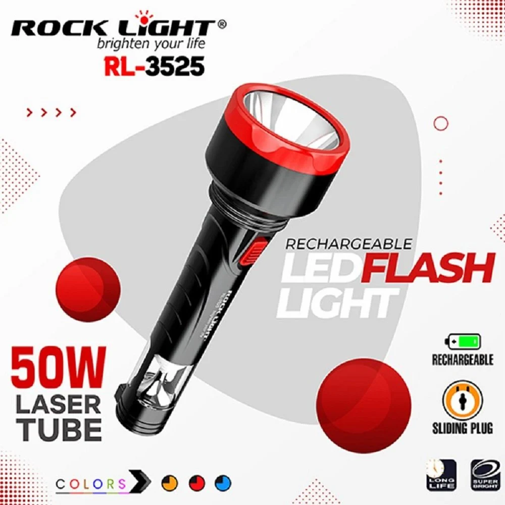 Rock Light RL-3525 Rechargeable Torch