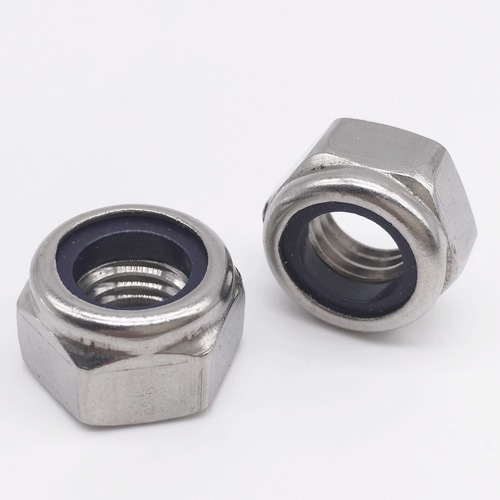 Brass Nylon Insert Lock Nut - Size: Various Available