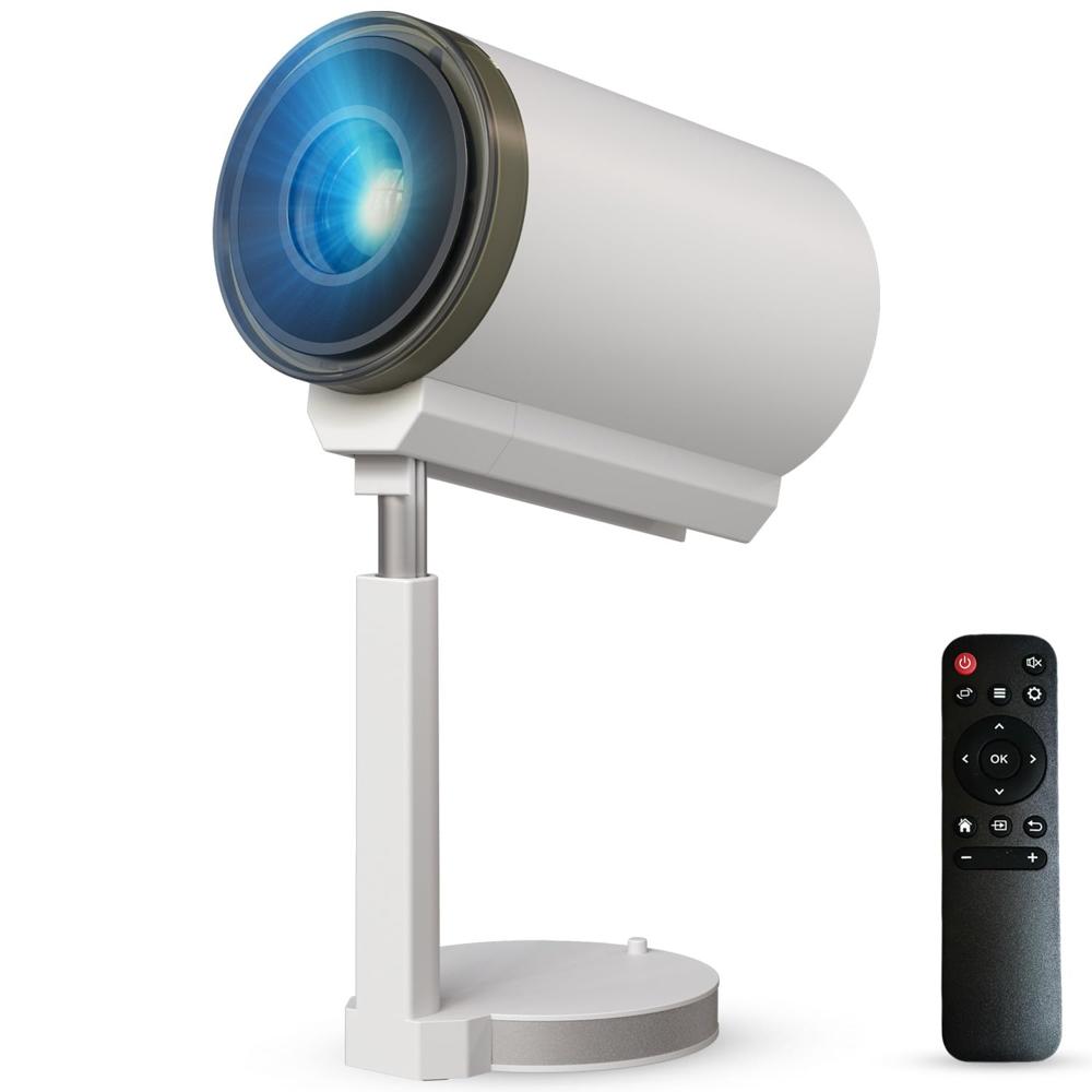 Portronics Beem 520 Smart LED Projector with Built-in Stand, Supports 1080p, 2200 Lumens,