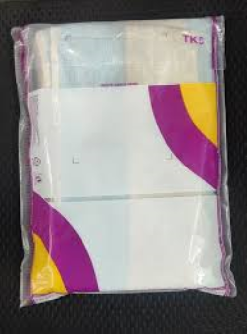 Meesho courier bags with bar code - Transparent