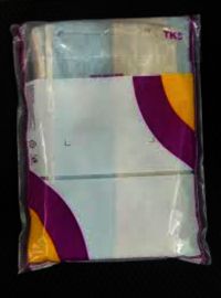 Meesho courier bags with bar code - Transparent 