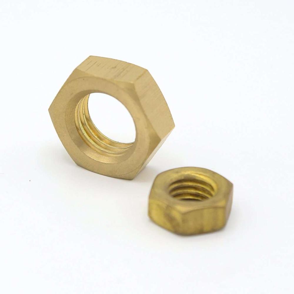 Brass Jam Nuts - Size: Custom Sizes