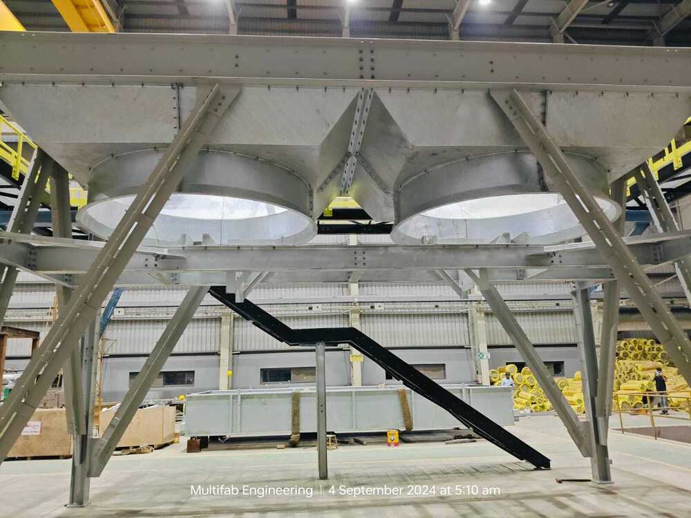 AIR COOLED HEAT EXCHANGER STRUCTURE