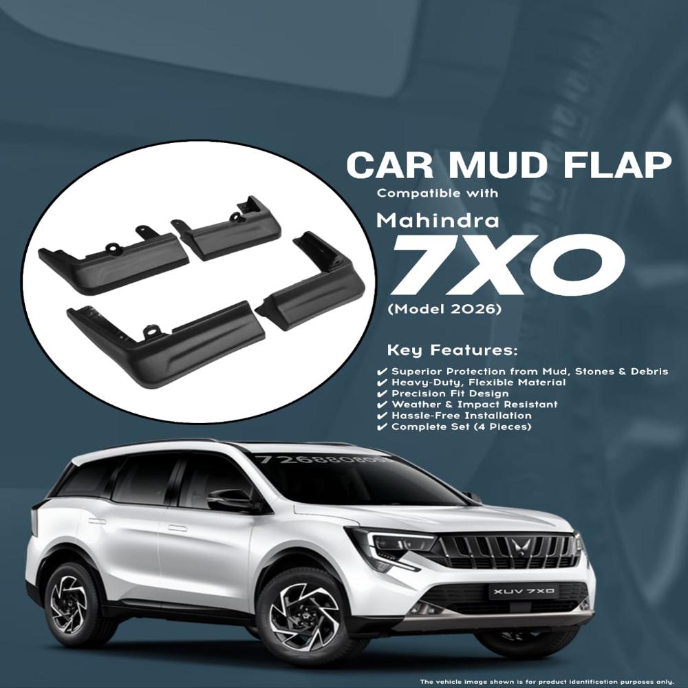 xuv 7xo mud flap