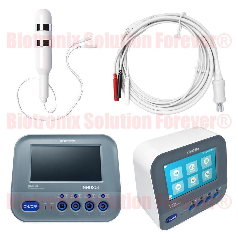 Konmed KM-560 EMG Biofeedback Device with 4 Channel Therapy System