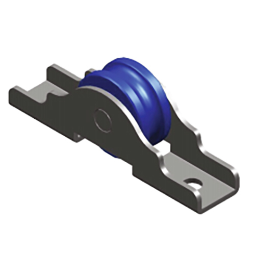 SLDW-987 Needle Bearing Single Roller Nylon Groove