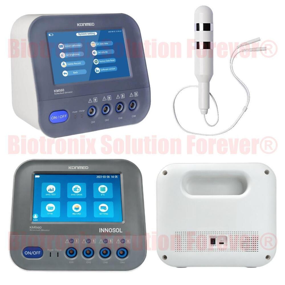 Konmed KM-560 Biofeedback Machine with ETS Triggered Stimulation Mode