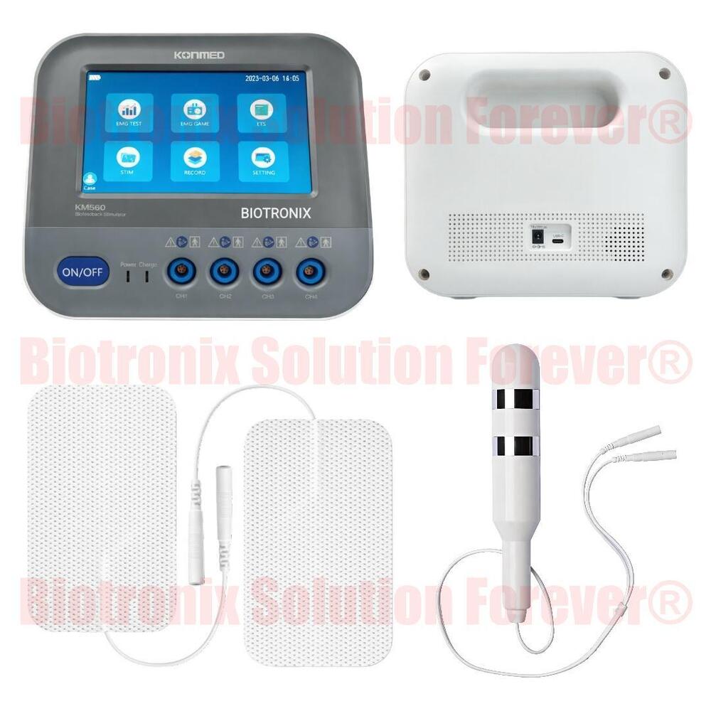 Konmed KM-560 Biofeedback Machine with ETS Triggered Stimulation Mode