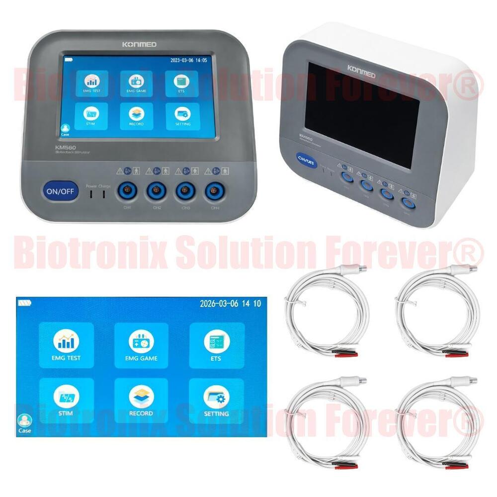 Konmed KM-560 Biofeedback Machine with ETS Triggered Stimulation Mode