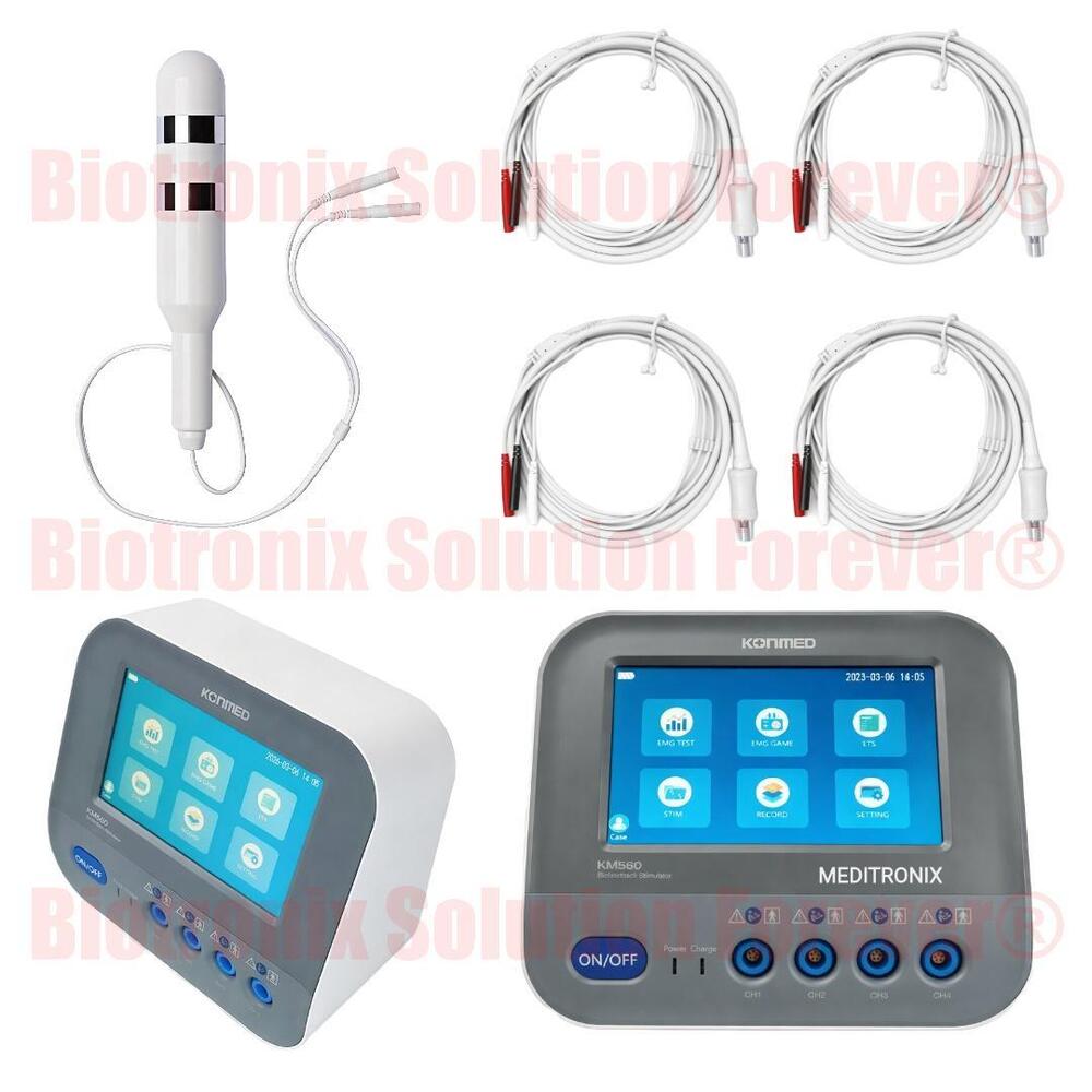 Konmed KM-560 4 Channel EMG Biofeedback Equipment with Rehab Programs