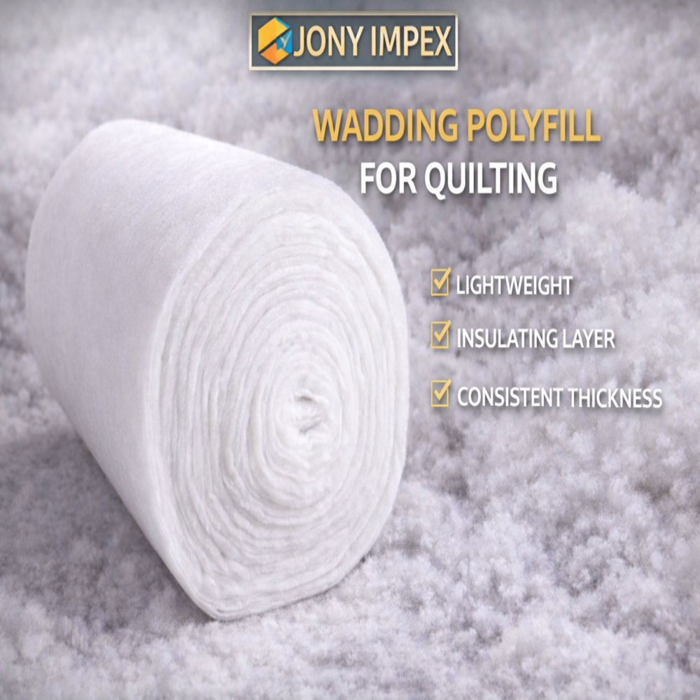 Polyester Wadding - Soft, Durable Material | Ideal For Quilting And Insulation