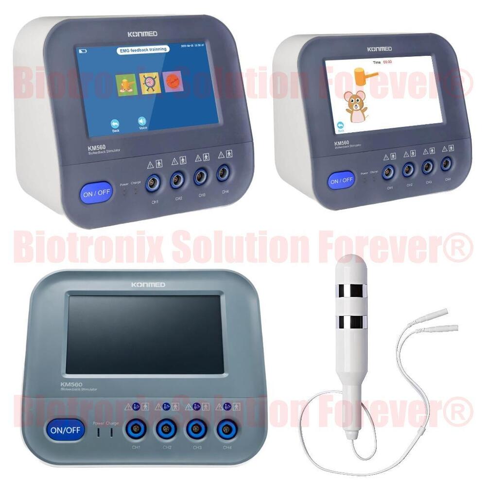 Konmed KM-560 EMG Biofeedback Machine for Pelvic Floor Rehabilitation