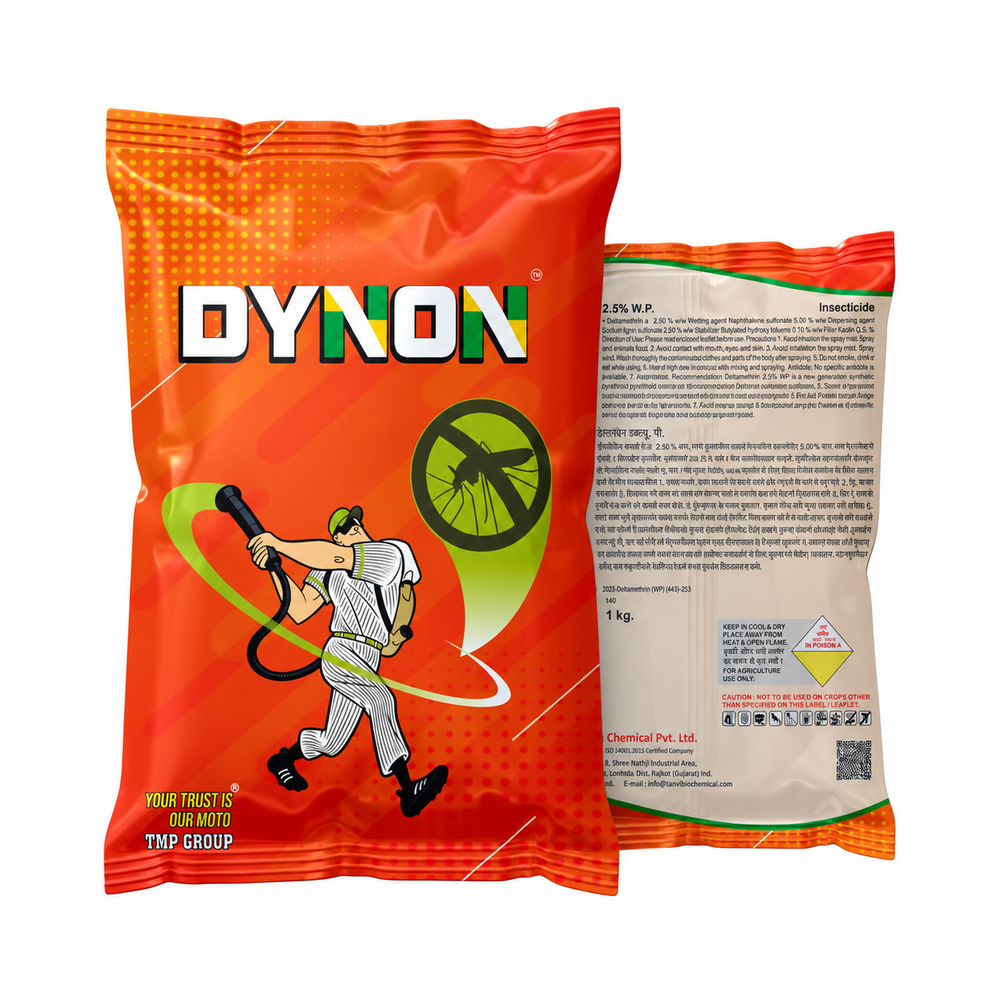 Deltamethrin 2.5% WP - White Wettable Powder, Controlled Release, Contact & Stomach Action Insecticide