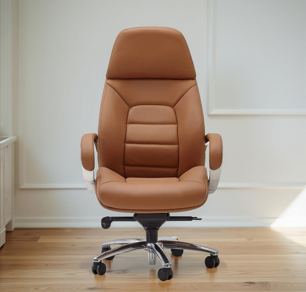 Brown Color Director Chair