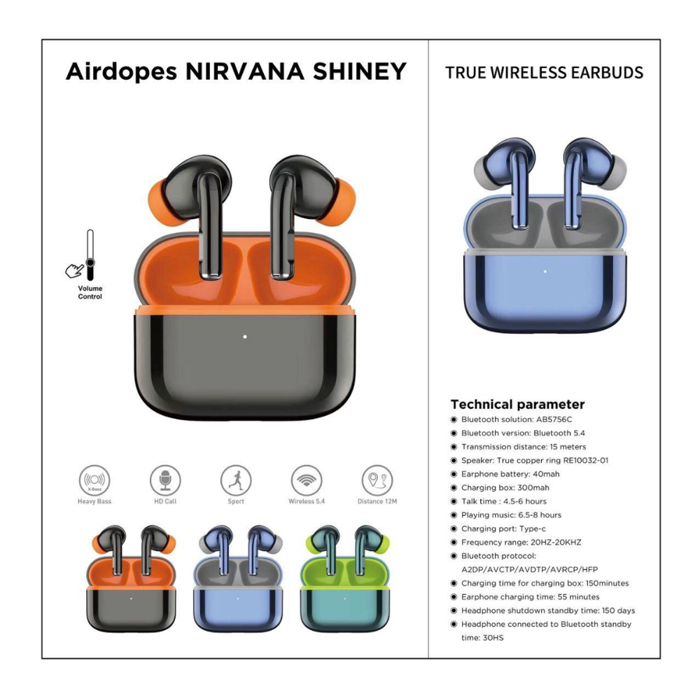 Adp-07 Wireless Earbuds Supplier - Bluetooth Version: 5.0 To 5.3
