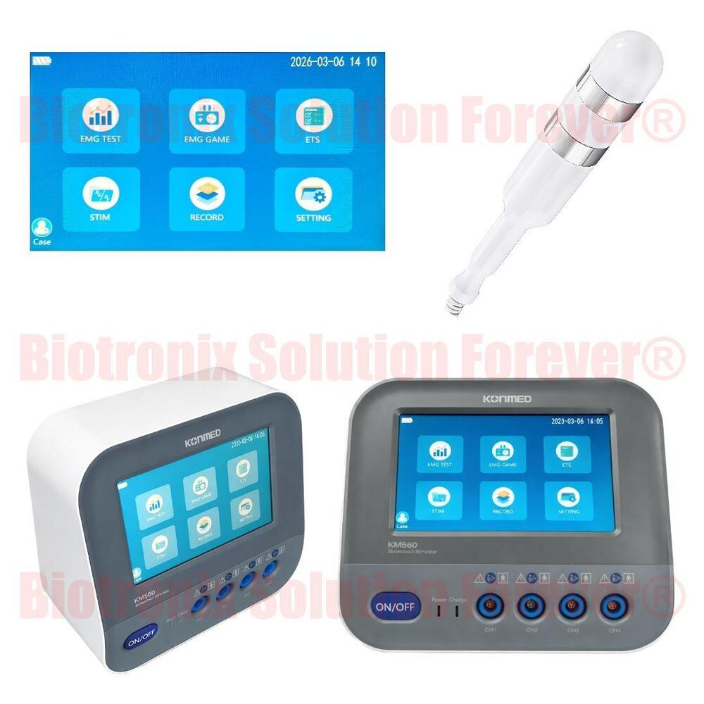 Konmed KM-560 4 Channel Biofeedback Machine for Neuro Rehabilitation