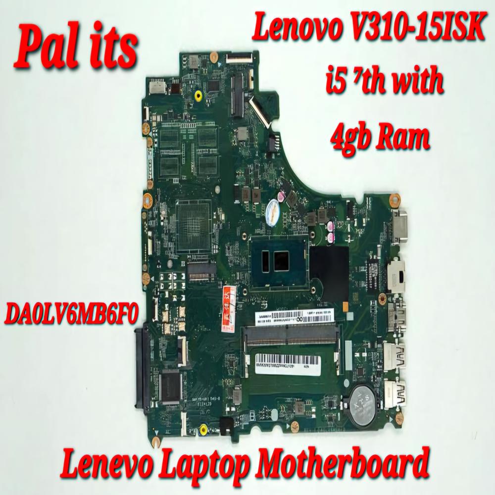 IDEAPAD V310 1ISK DA0LV6MB6F0 LAPTOP MOTHERBOARD