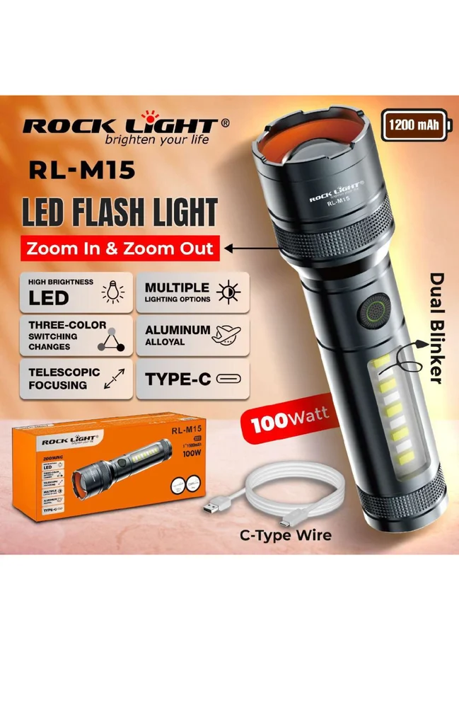 Rock Light RL-M15 LED Torch