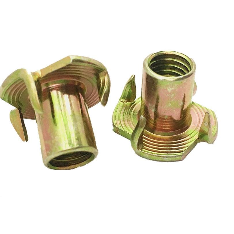 Brass Tee Nuts - Size: Multi