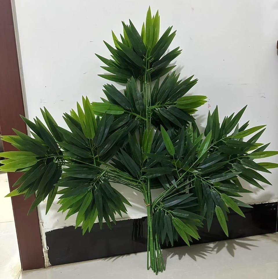 Artificial bamboo leaves