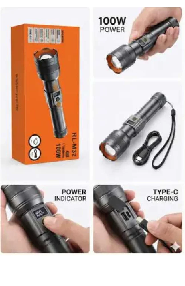 Rock Light Rl-m32 Torch - Body Material: Plastic
