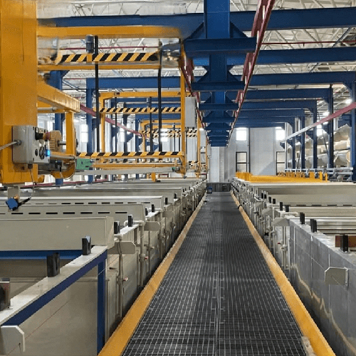 Rack Line Electro Plating Plant