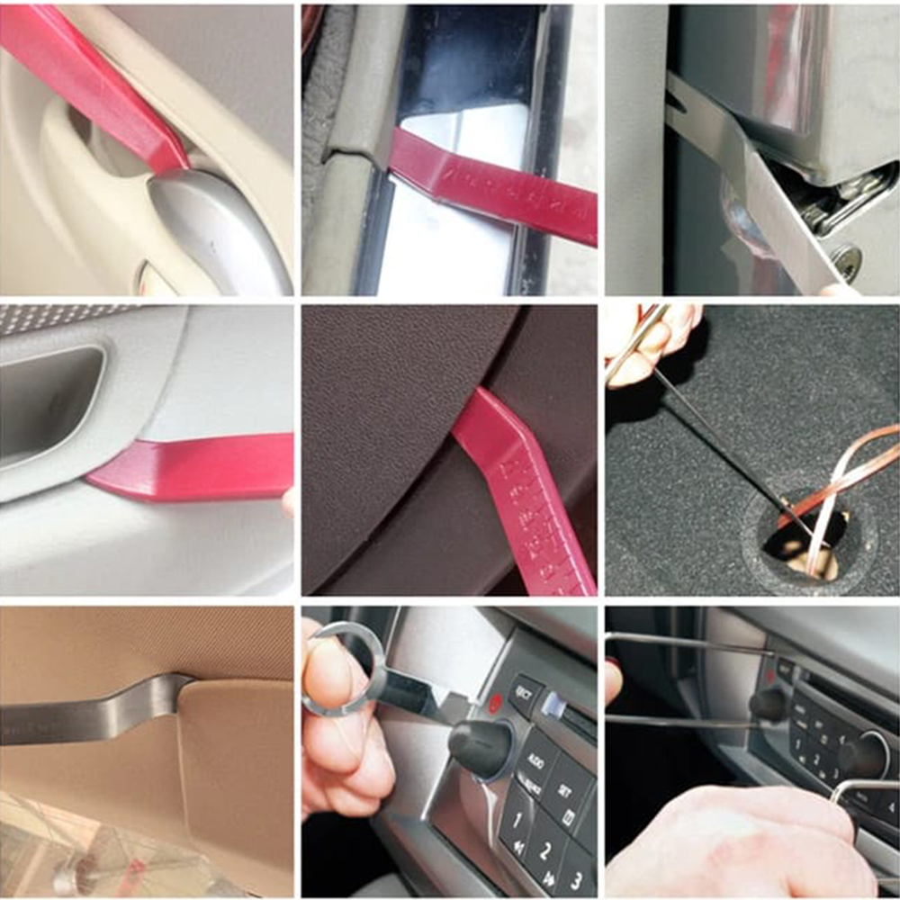 AUTOZCRAVE - Trim Removal Tool Kit 19 Pcs Professional Car Interior Panel Removal Set