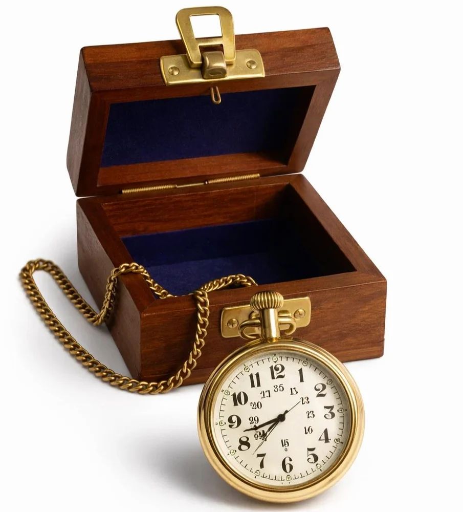 Brass Vintage Antique Pocket Watches
