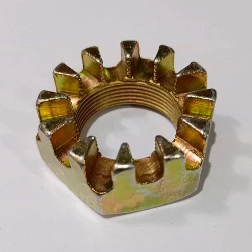 Brass Slotted Nuts - Size: Multi