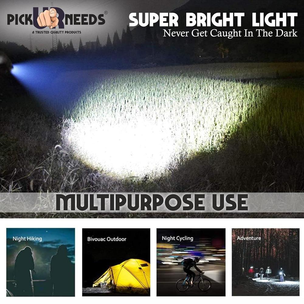 Rock Light Rl-1156a  Rechargeable Torch - Body Material: Plastic