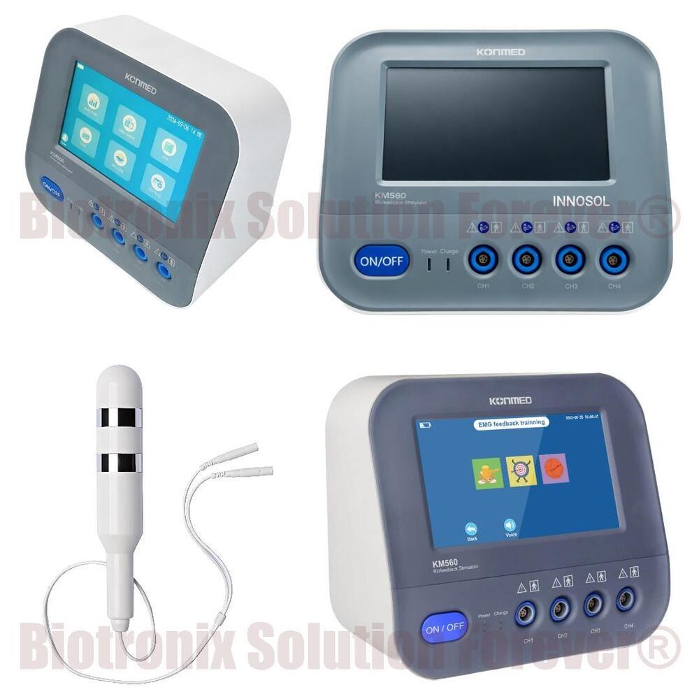 Konmed KM-560 4 Channel EMG Biofeedback Device for Therapy