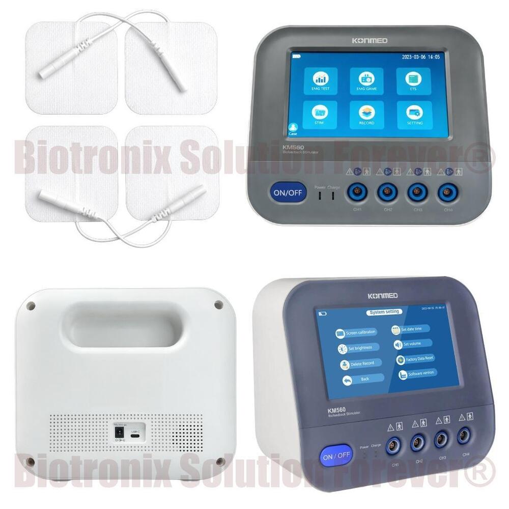 Konmed KM-560 Biofeedback Device with NMES Therapy Mode