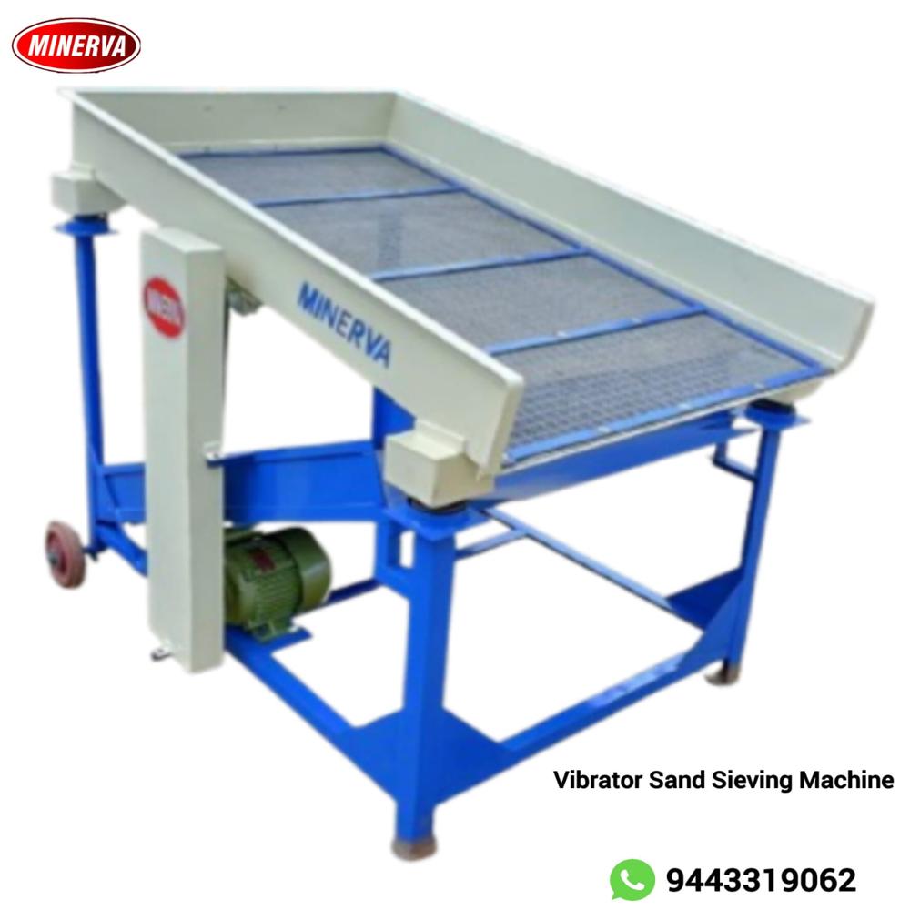 Vibrator Sand Siever Machine - Capacity: 3-4 Tons Per Hour