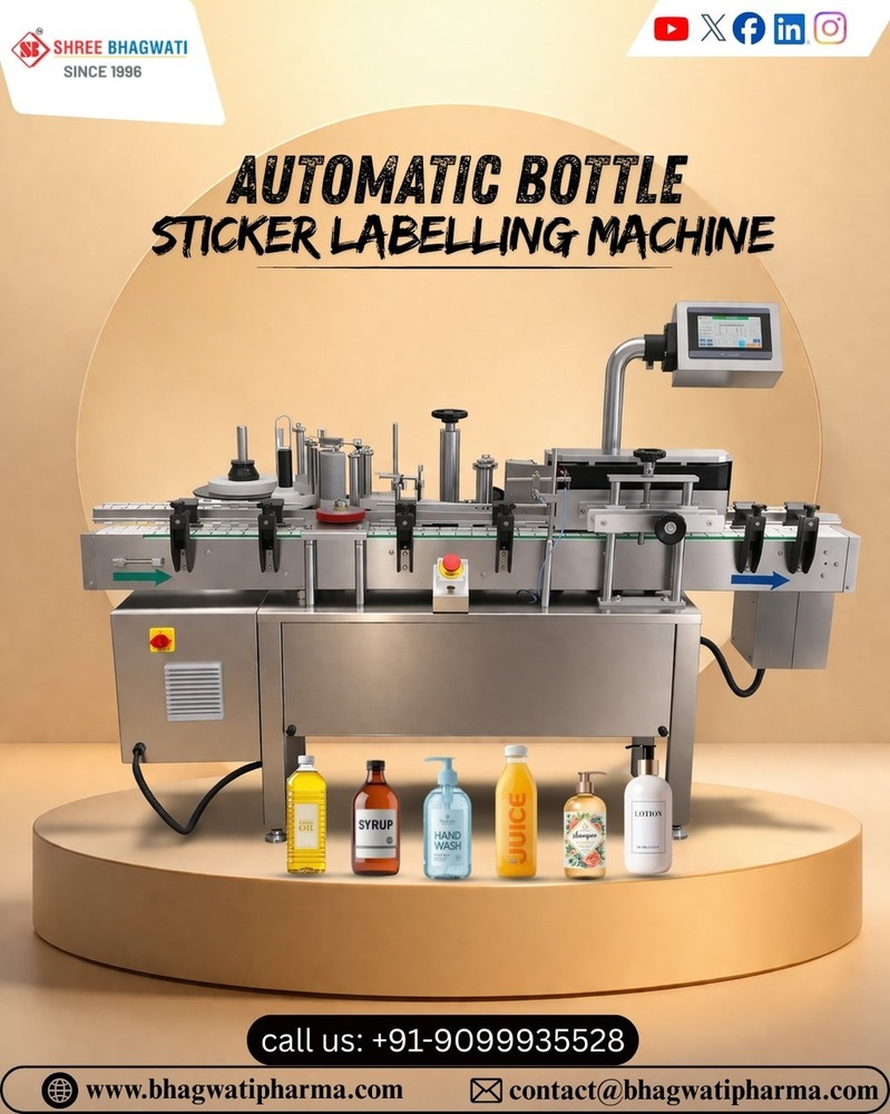 Auto Sticker Labeling Machine