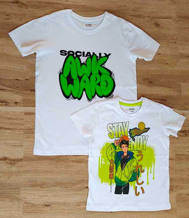 B16603 | Zudio Boys Printed T-Shirts Assorted