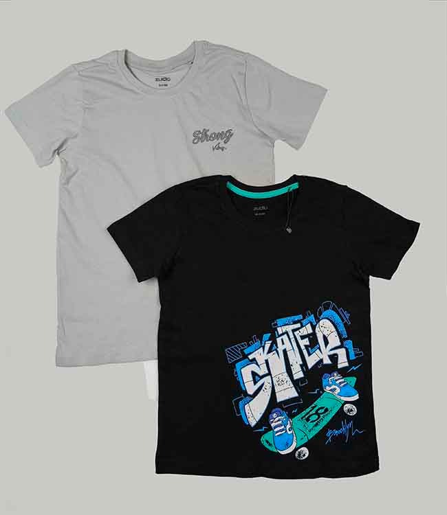 B16603 | Zudio Boys Printed T-Shirts Assorted